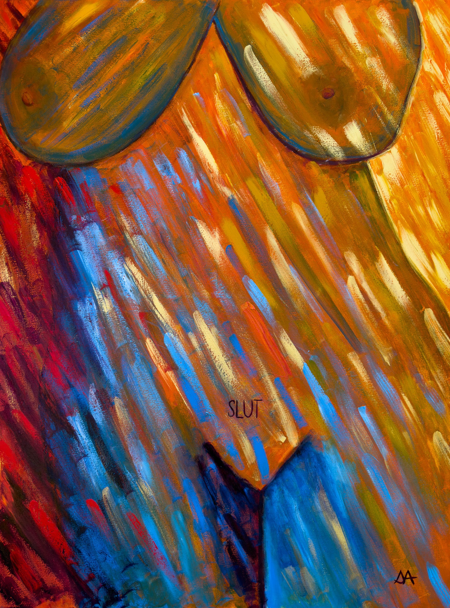 ORIGINAL - "Sarah" 30 x 40" canvas