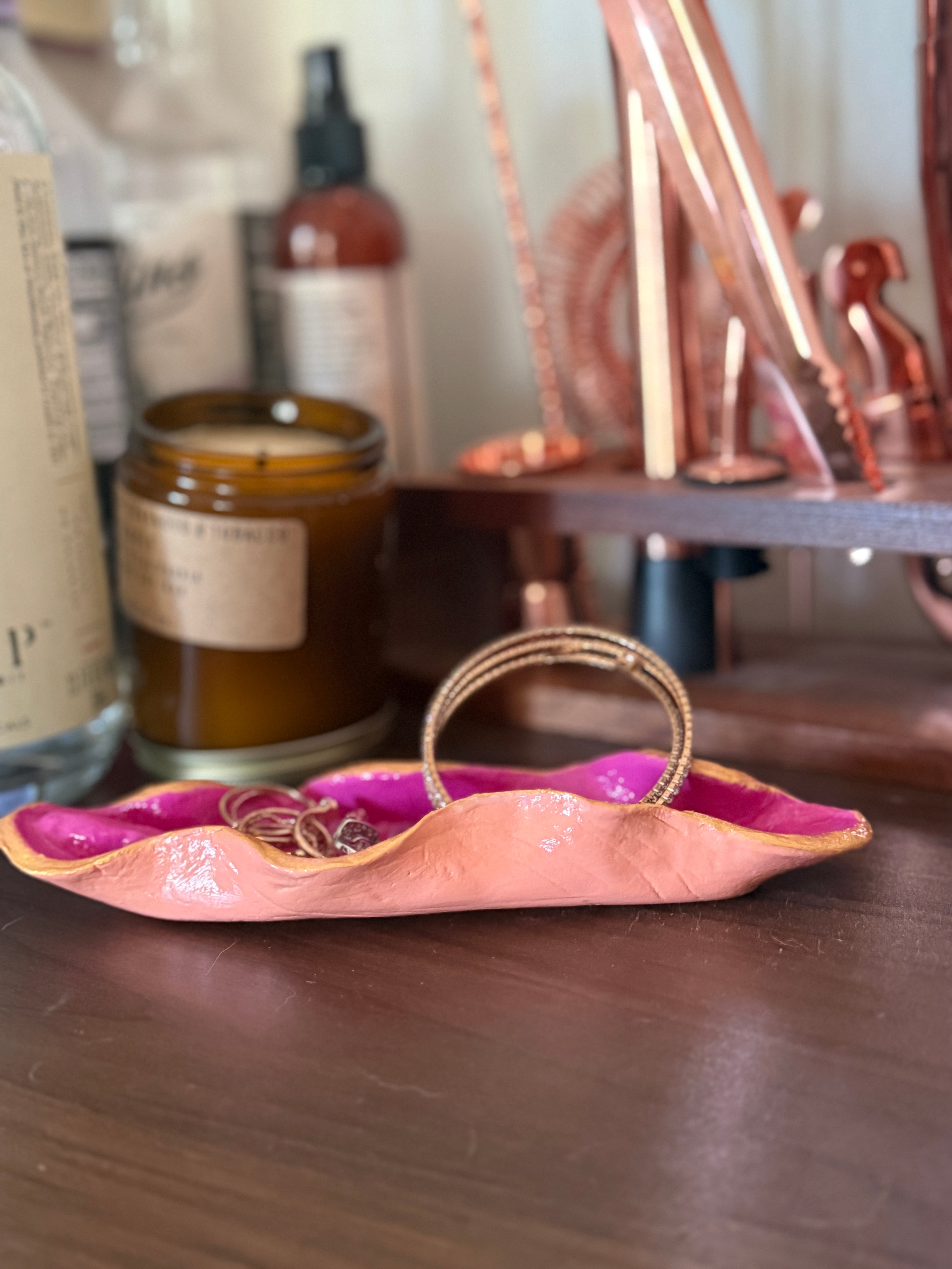 Clam Trinket Tray