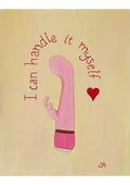 ORIGINAL "I Can Handle It" canvas board