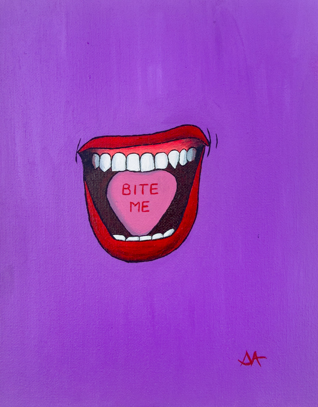ORIGINAL "Sweet Tooth" Triptych (3 Painting Set)