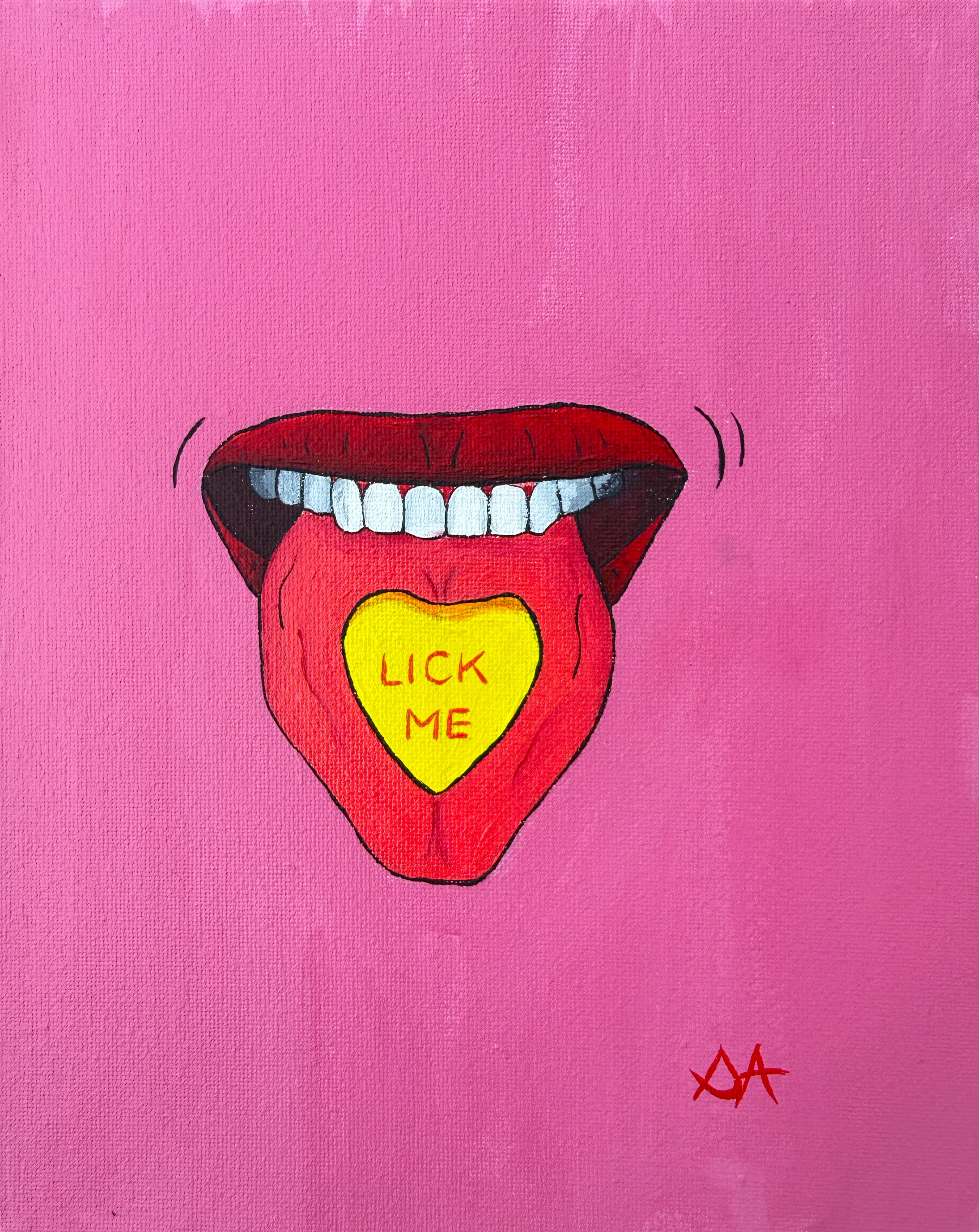 ORIGINAL "Sweet Tooth" Triptych (3 Painting Set)